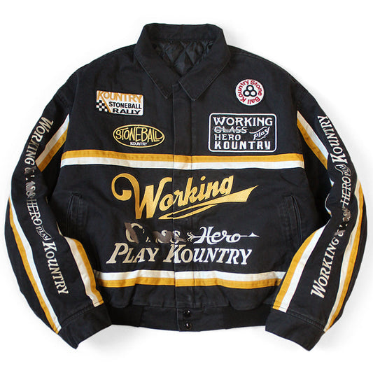 Kapital Chino Ad Racing Drizzler Jacket