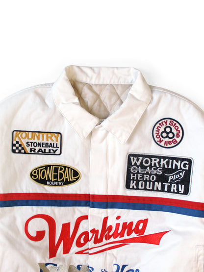 Kapital Chino Ad Racing Drizzler Jacket
