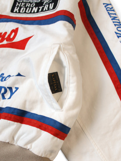 Kapital Chino Ad Racing Drizzler Jacket