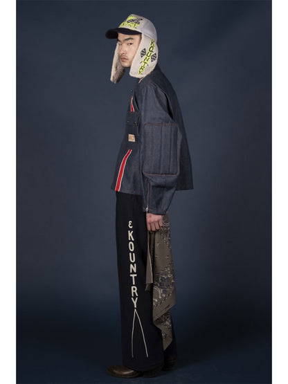 Kapital 14oz Denim Todo Terreno Motocross Jacket