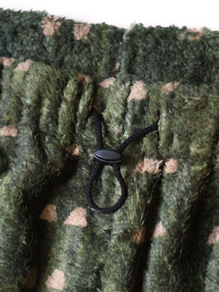 Kapital Iris Print Tume-Bashoh Fleece Easy Straight Pants