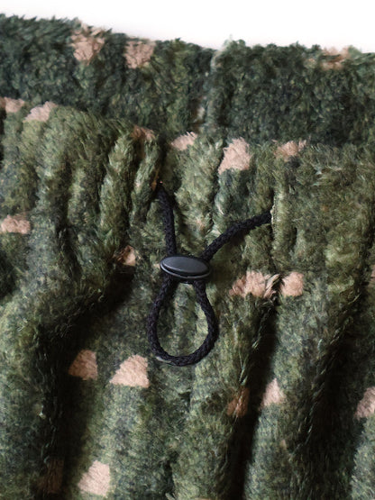 Kapital Iris Print Tume-Bashoh Fleece Easy Straight Pants