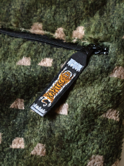 Kapital Iris Print Tume-Bashoh Fleece Easy Straight Pants