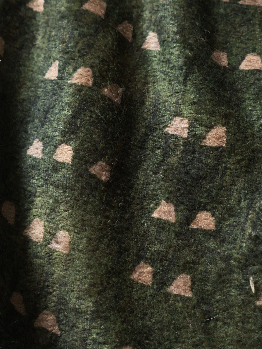 Kapital Iris Print Tume-Bashoh Fleece Easy Straight Pants