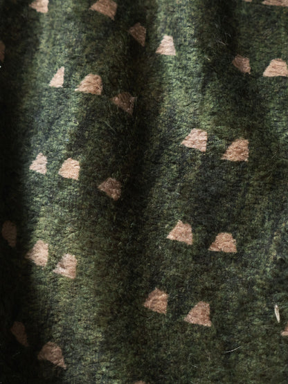 Kapital Iris Print Tume-Bashoh Fleece Easy Straight Pants