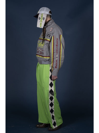 Kapital Smooth Jersey Cafe Racer Baggy Track Pants