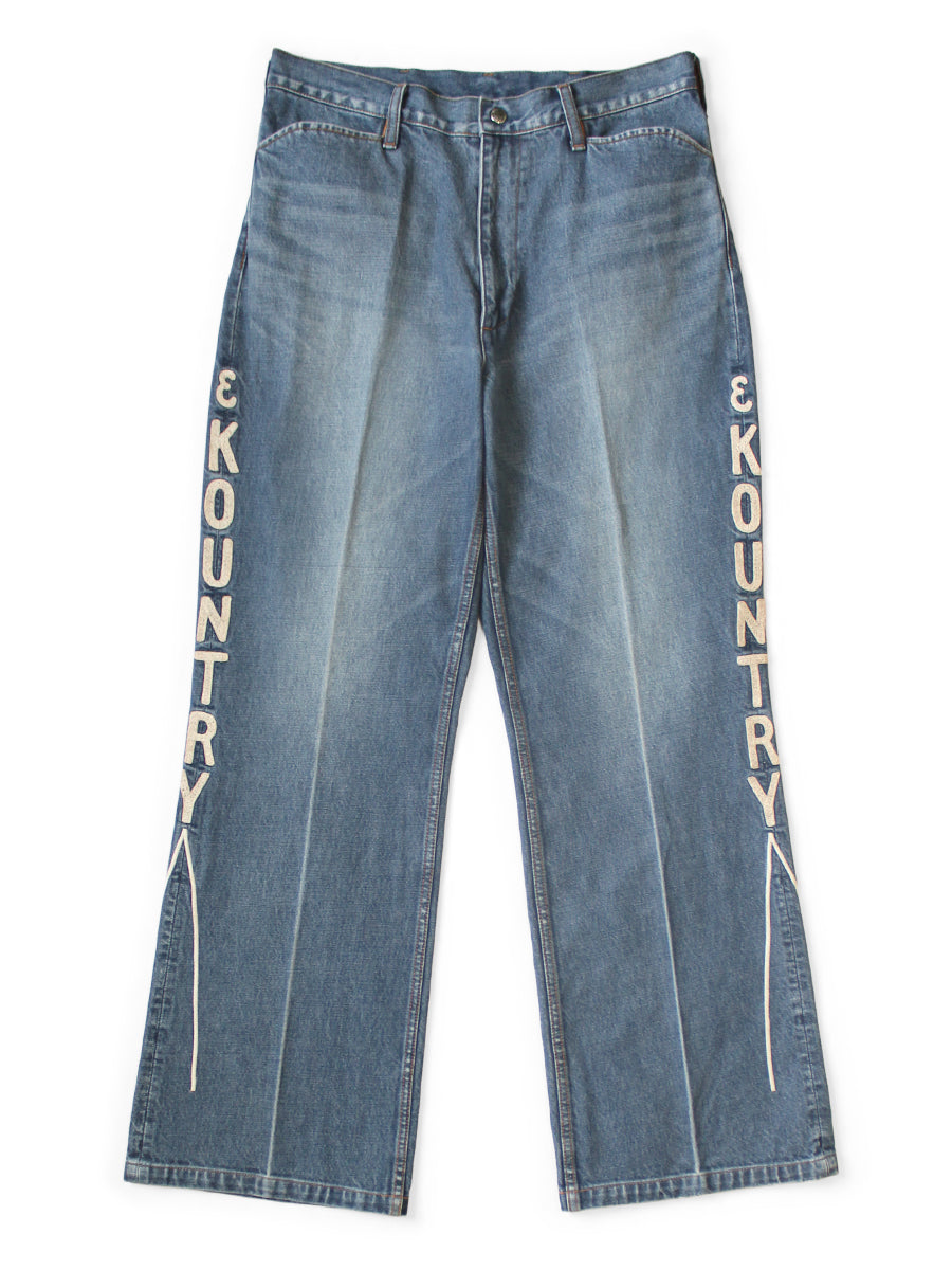Kapital 14oz Denim 5P Frisko (Kountry Embroidery)