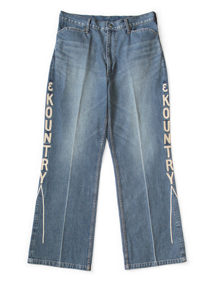 Kapital 14oz Denim 5P Frisko (Kountry Embroidery)