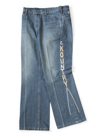 Kapital 14oz Denim 5P Frisko (Kountry Embroidery)