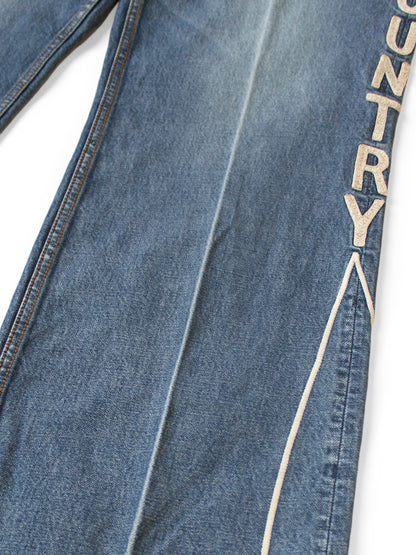 Kapital 14oz Denim 5P Frisko (Kountry Embroidery)