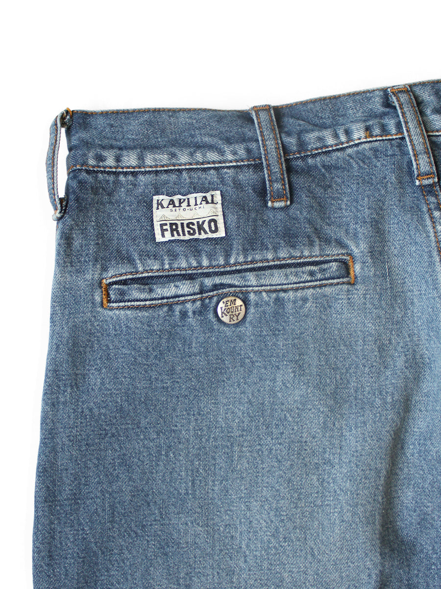 Kapital 14oz Denim 5P Frisko (Kountry Embroidery)