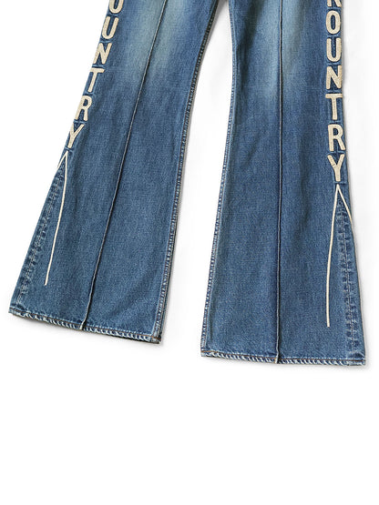 Kapital 14oz Denim 5P Okabellbo (Kountry Embroidery)