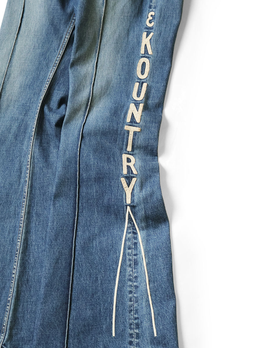Kapital 14oz Denim 5P Okabellbo (Kountry Embroidery)