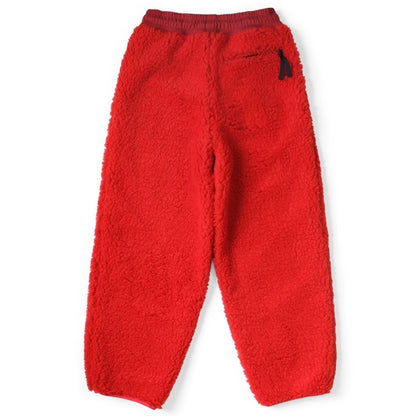 Kapital Bone Pattern Boa Fleece Easy Pants