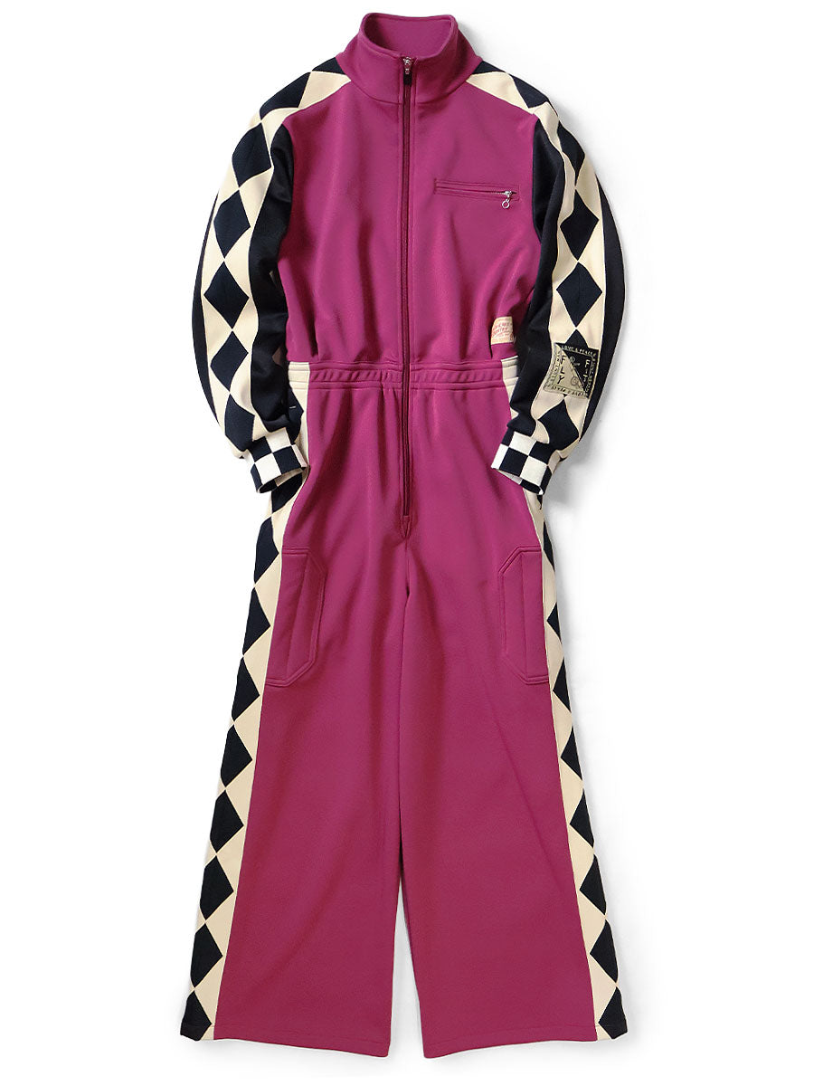 Kapital Smooth Jersey Cafe Racer Track Jumpsuit