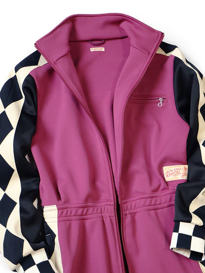 Kapital Smooth Jersey Cafe Racer Track Jumpsuit