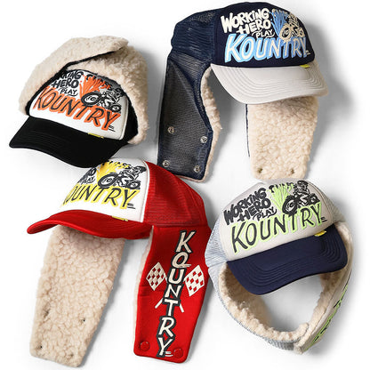Kapital Kountry Racer Lumber Trucker Cap (Kountry Flag)