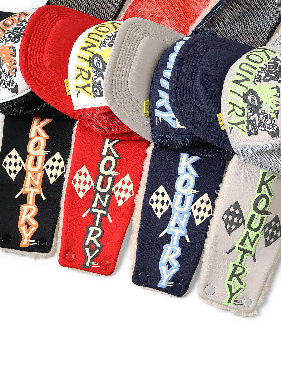 Kapital Kountry Racer Lumber Trucker Cap (Kountry Flag)