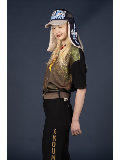 Kapital Kountry Racer Lumber Trucker Cap (Kountry Flag)