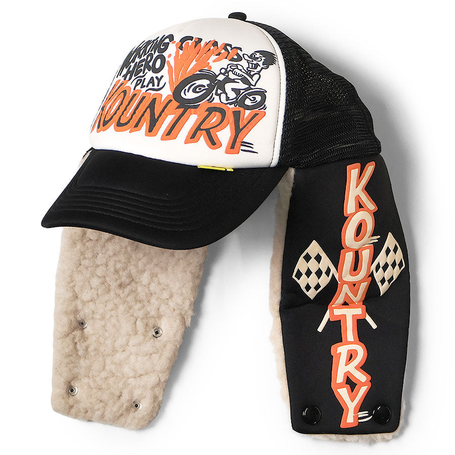 Kapital Kountry Racer Lumber Trucker Cap (Kountry Flag)