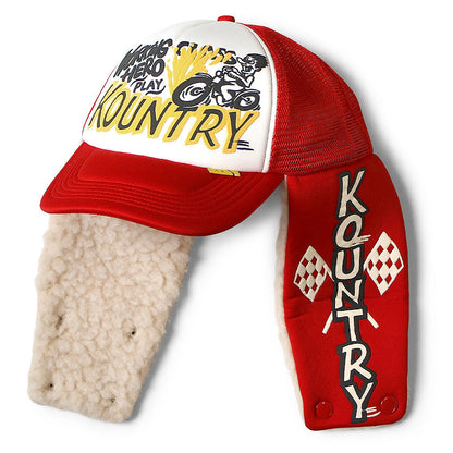 Kapital Kountry Racer Lumber Trucker Cap (Kountry Flag)