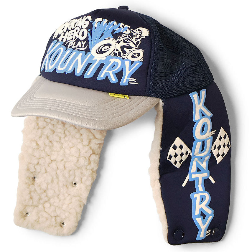 Kapital Kountry Racer Lumber Trucker Cap (Kountry Flag)