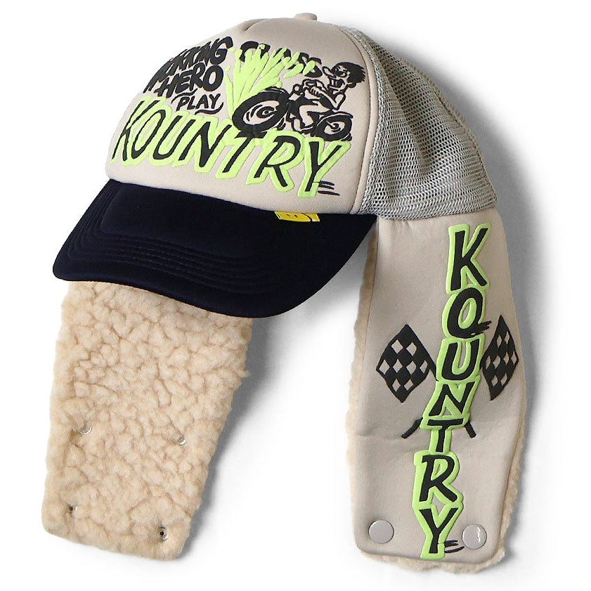 Kapital Kountry Racer Lumber Trucker Cap (Kountry Flag)