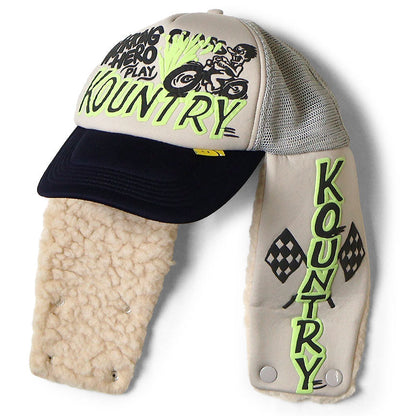 Kapital Kountry Racer Lumber Trucker Cap (Kountry Flag)