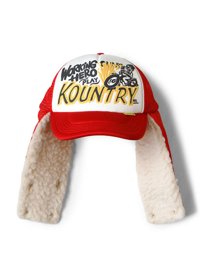 Kapital Kountry Racer Lumber Trucker Cap (Kountry Flag)