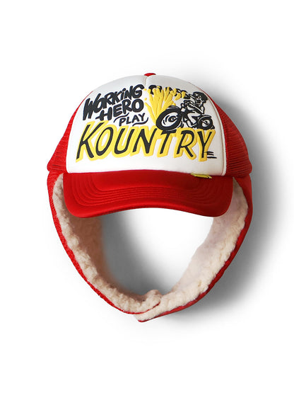 Kapital Kountry Racer Lumber Trucker Cap (Kountry Flag)