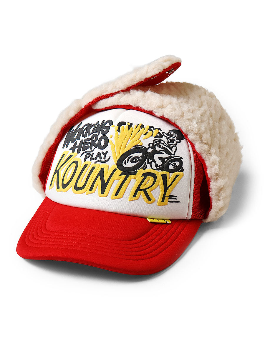 Kapital Kountry Racer Lumber Trucker Cap (Kountry Flag)
