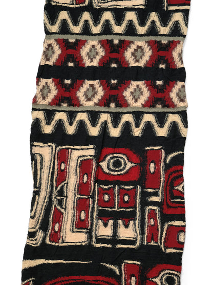 Kapital Felted Wool Alaska-Raven Happy Scarf