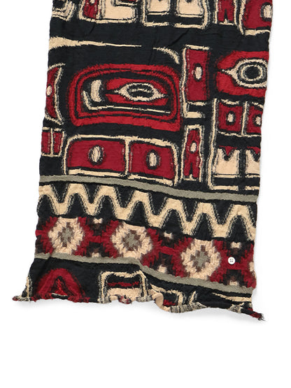 Kapital Felted Wool Alaska-Raven Happy Scarf