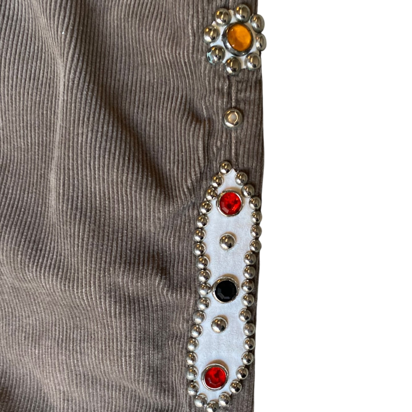 Kapital Corduroy Wallaby Flared Pants (Studs Remake)