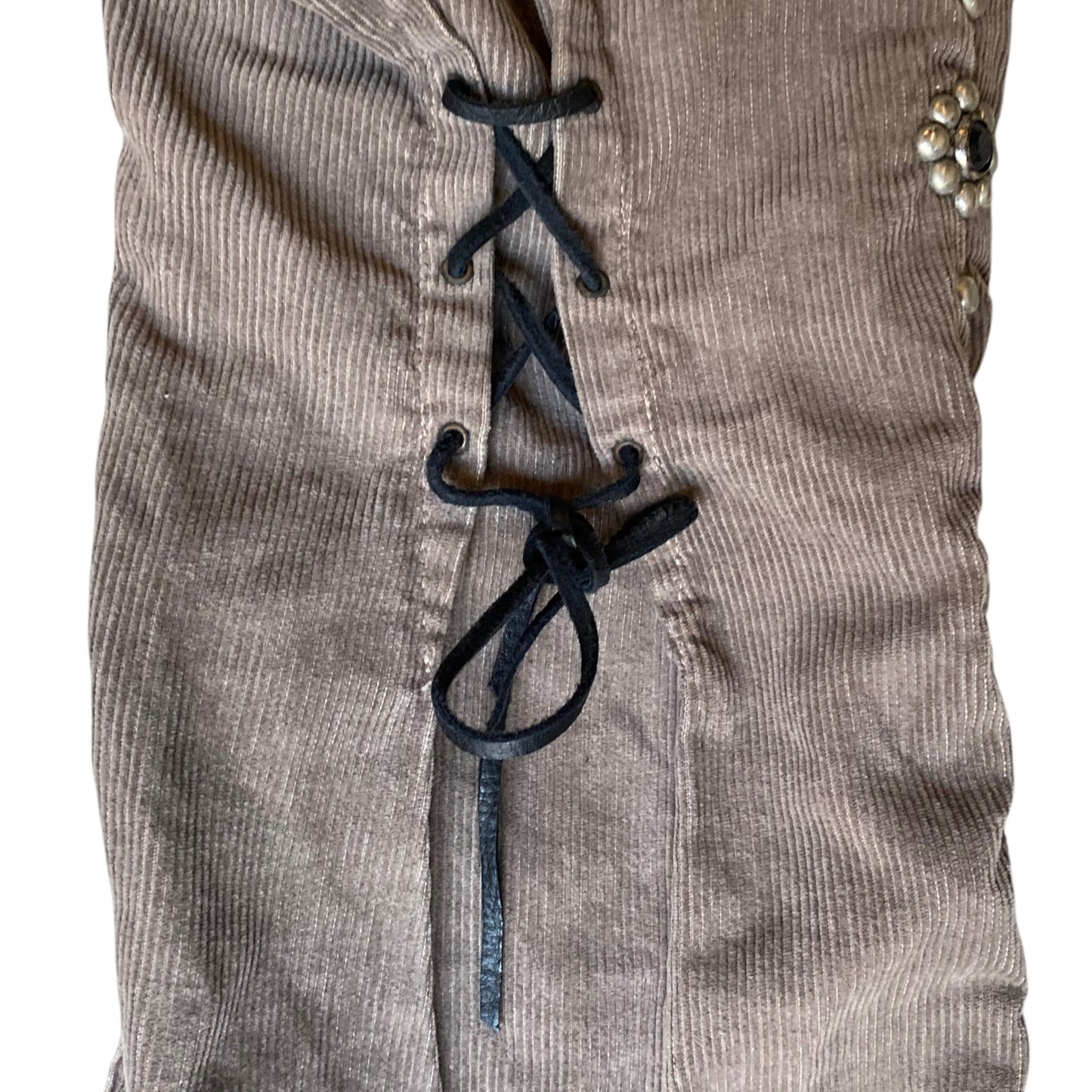 Kapital Corduroy Wallaby Flared Pants (Studs Remake)