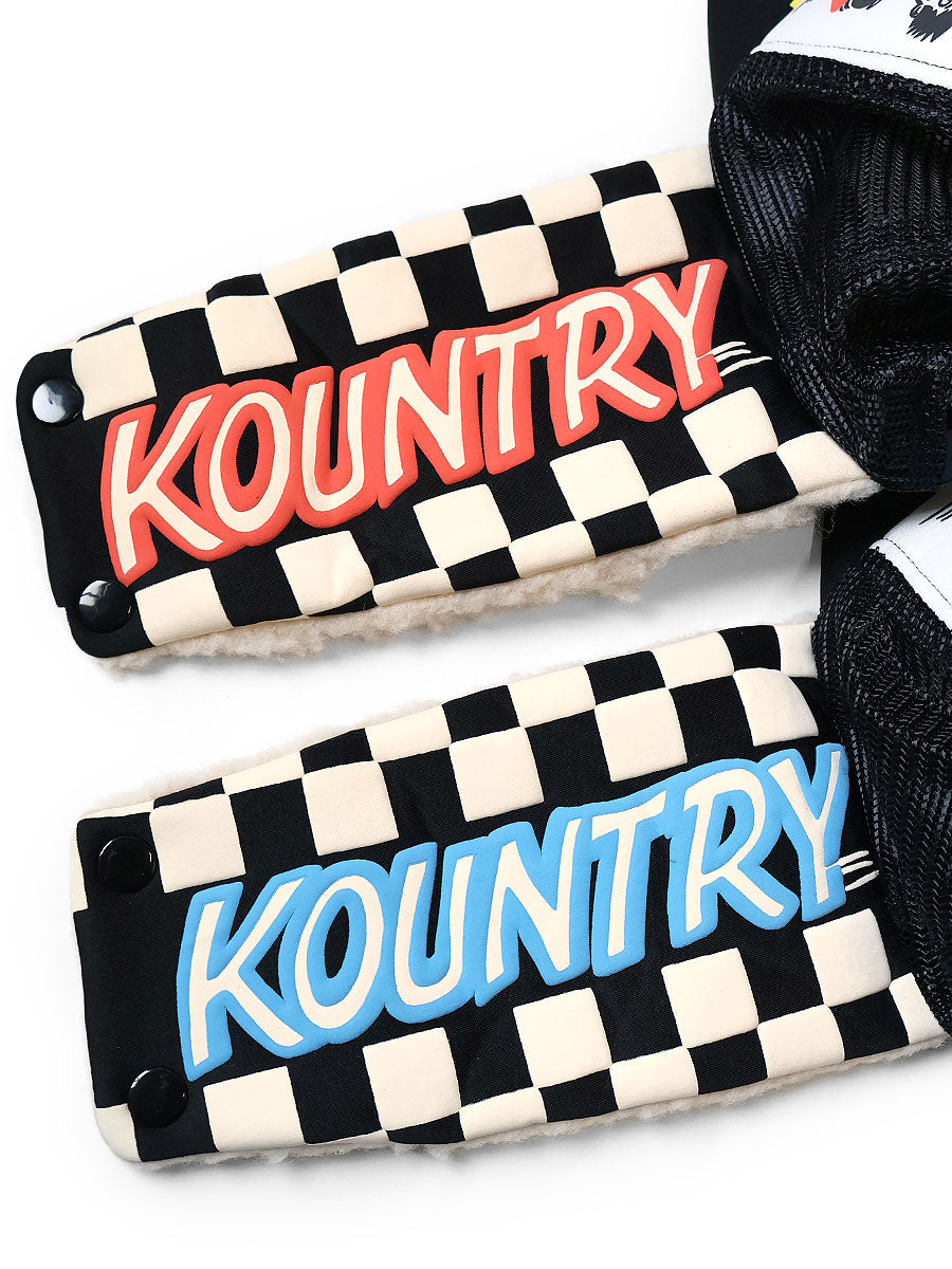 Kapital Kountry Racer Lumber Trucker Cap (Checkered Flag)