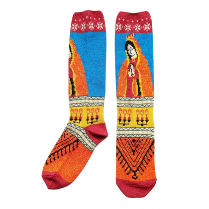 Kapital Maria Pattern Socks (Short)