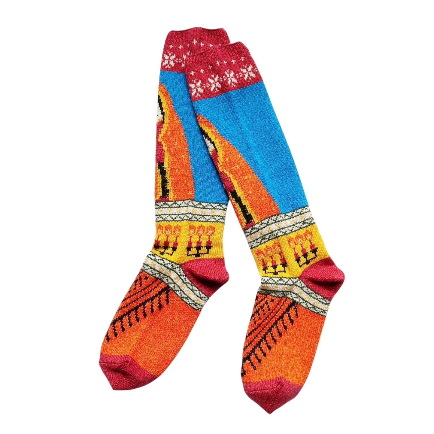 Kapital Maria Pattern Socks (Short)