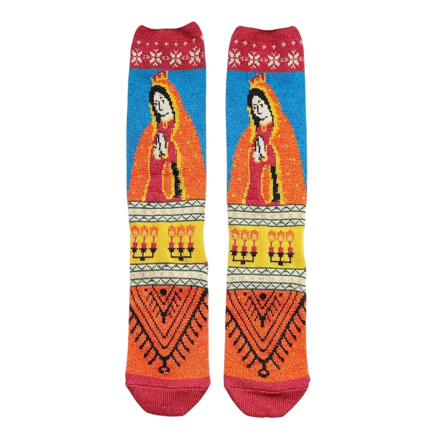 Kapital Maria Pattern Socks (Short)