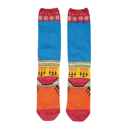 Kapital Maria Pattern Socks (Short)