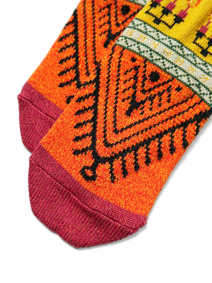 Kapital Maria Pattern Socks (Short)