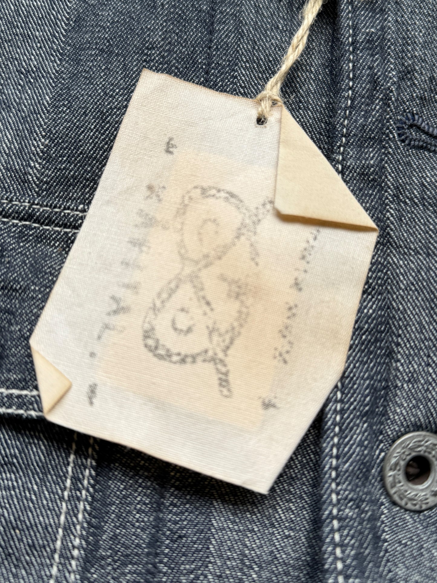 Kapital One Wash Black Denim Cactus Coverall (2007)