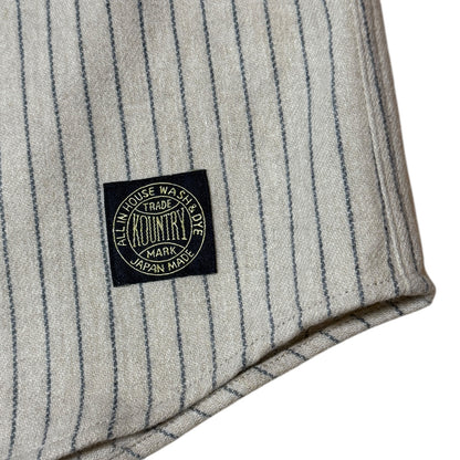 Kapital Wool Stripe (Thin) Great Women Baseball Shirt