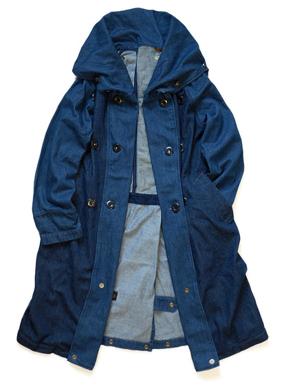 Kapital 11.5oz Denim Thor TRI-P Coat