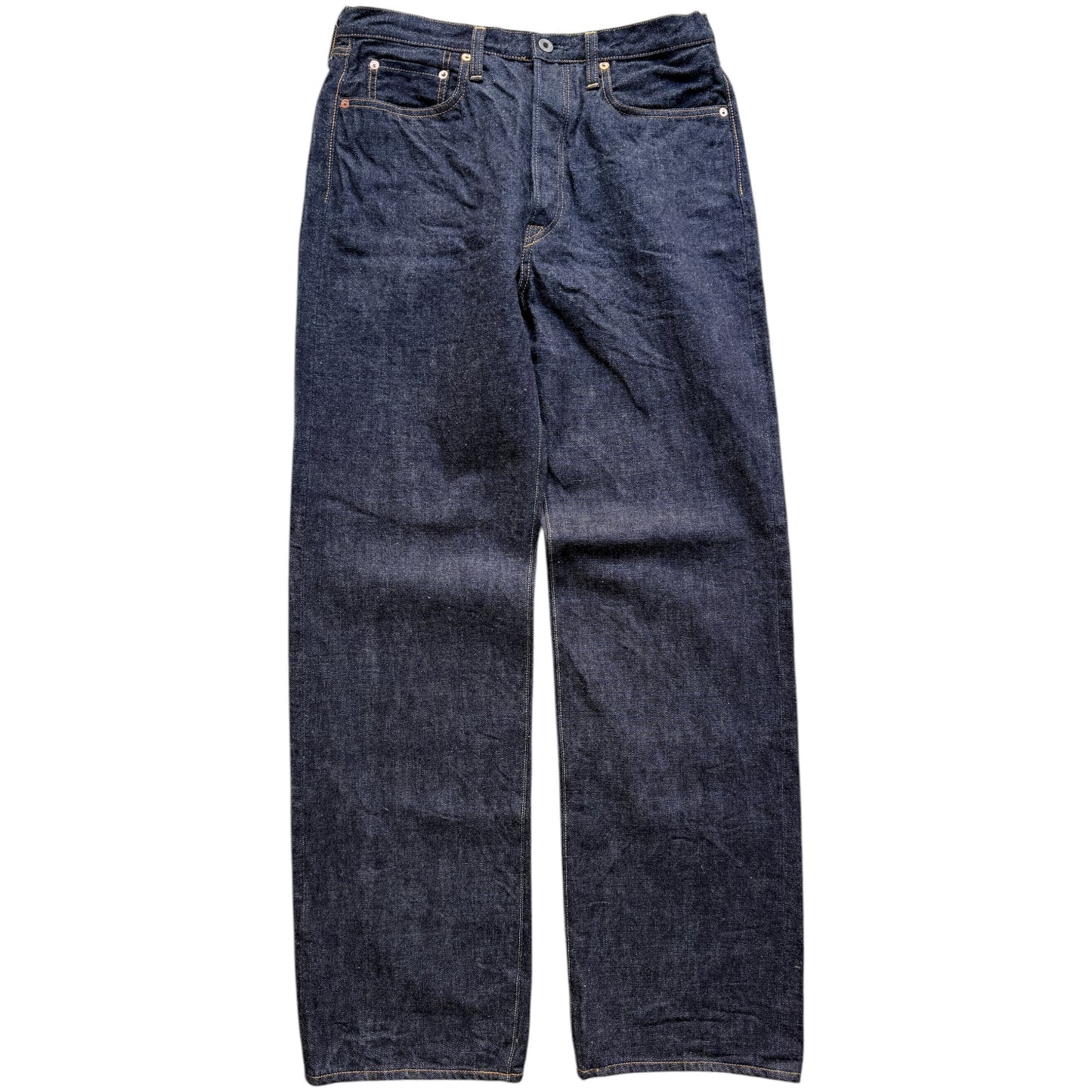 Kapital 13.5oz Zimbabwe Denim 5P Selvedge Wide Leg Monkey TH