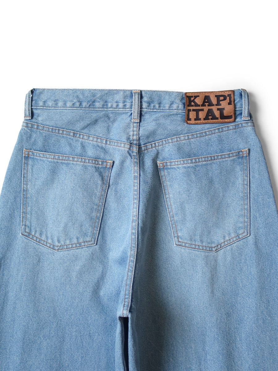 Kapital 13oz Denim Club Baggy 5P Pants