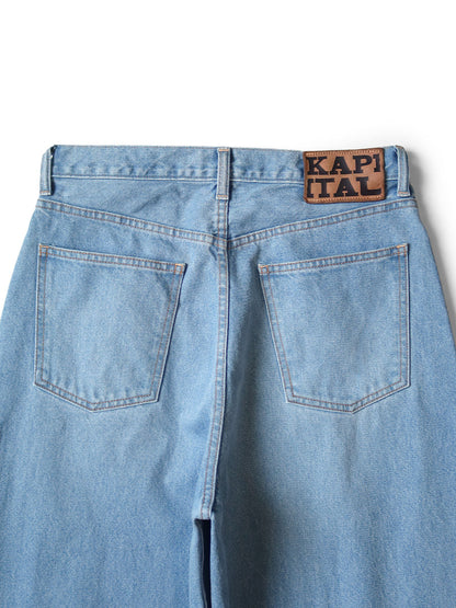 Kapital 13oz Denim Club Baggy 5P Pants