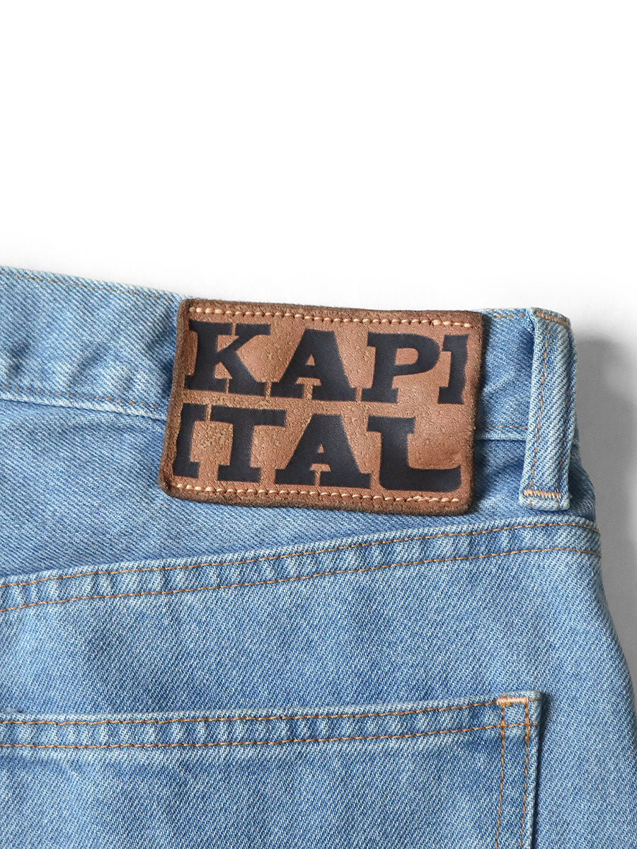Kapital 13oz Denim Club Baggy 5P Pants