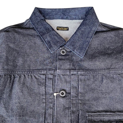Kapital 14oz Black Denim 1st Jacket