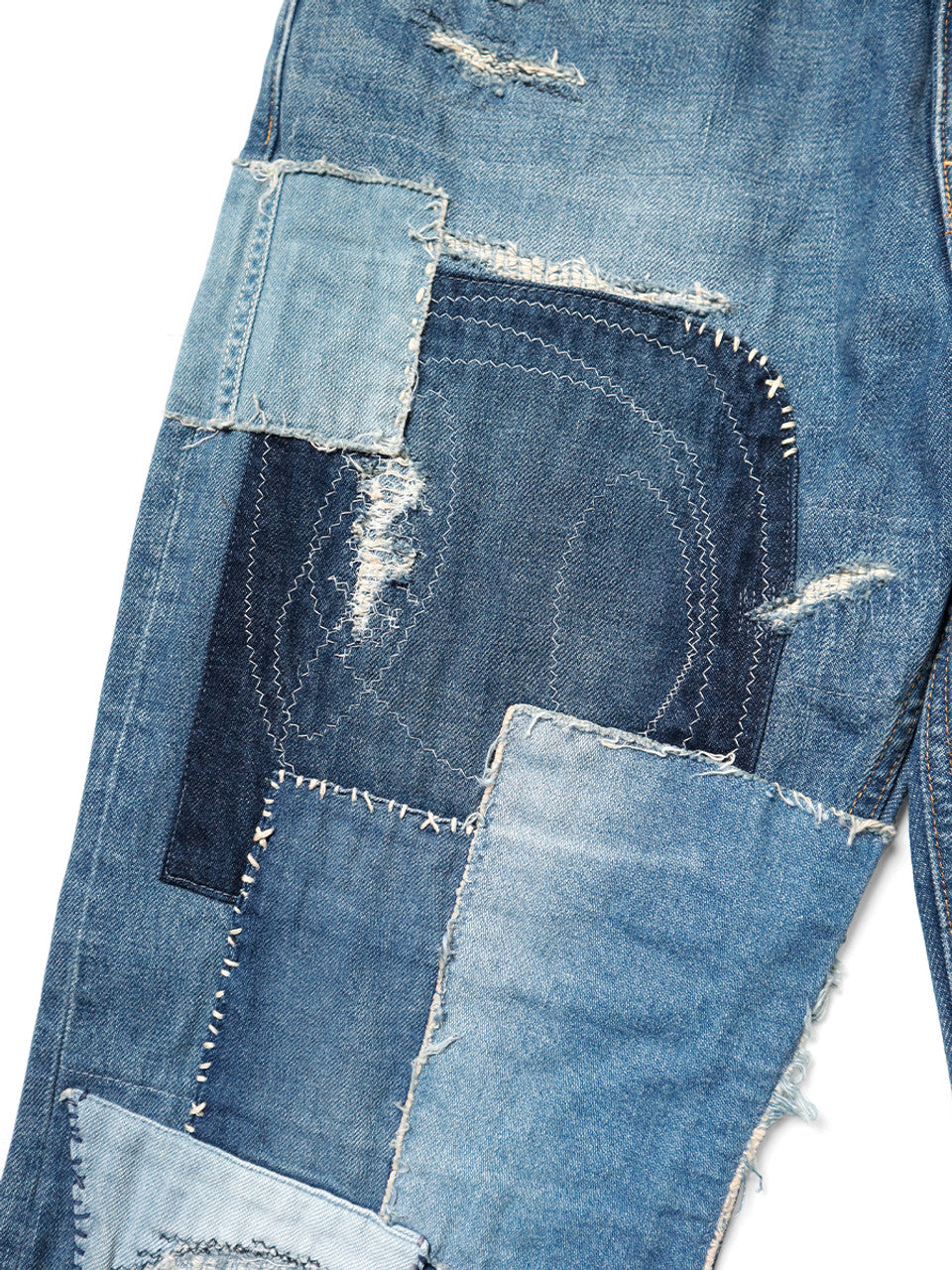 Kapital 14oz Denim 5P Rat Flare Pants (Crazy Dixie Remake)